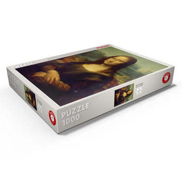 Darstellung des Puzzle Motivs Piatnik: Mona Lisa 1000 Puzzle Schachtel Ansicht1