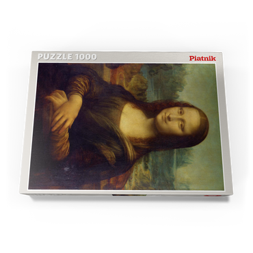 Darstellung des Puzzle Motivs Piatnik: Mona Lisa 1000 Puzzle Schachtel Ansicht3