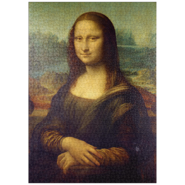 Darstellung des Puzzle Motivs puzzleplate Piatnik: Mona Lisa 1000 Puzzle
