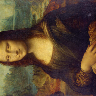 Darstellung des Puzzle Motivs Piatnik: Mona Lisa 100 Puzzle 3D Modell