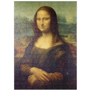 Darstellung des Puzzle Motivs puzzleplate Piatnik: Mona Lisa 200 Puzzle