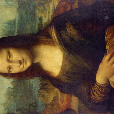 Darstellung des Puzzle Motivs Piatnik: Mona Lisa 200 Puzzle 3D Modell