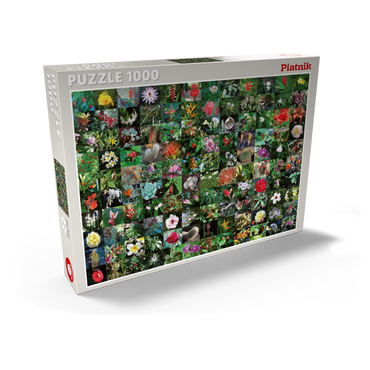 Darstellung des Puzzle Motivs Piatnik: Blossoms / Blüten 1000 Puzzle Schachtel Ansicht2