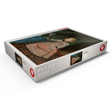 Darstellung des Puzzle Motivs Piatnik: Infantin Margarita Teresa in rosafarbenem Kleid 1000 Puzzle Schachtel Ansicht1