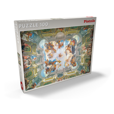 Darstellung des Puzzle Motivs Piatnik: Deeds of Hercules and His Apotheosis 100 Puzzle Schachtel Ansicht2
