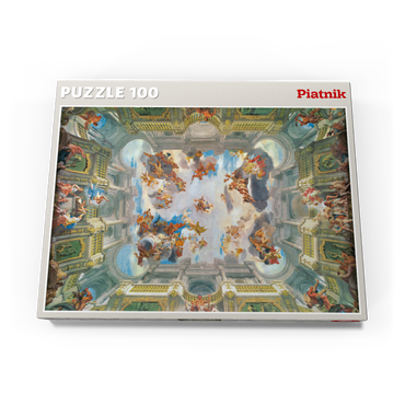 Darstellung des Puzzle Motivs Piatnik: Deeds of Hercules and His Apotheosis 100 Puzzle Schachtel Ansicht3