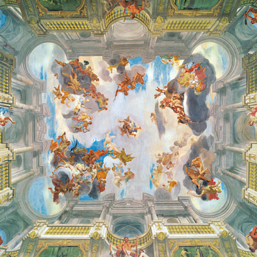 Darstellung des Puzzle Motivs Piatnik: Deeds of Hercules and His Apotheosis 100 Puzzle 3D Modell