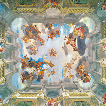 Darstellung des Puzzle Motivs Piatnik: Deeds of Hercules and His Apotheosis 500 Puzzle 3D Modell