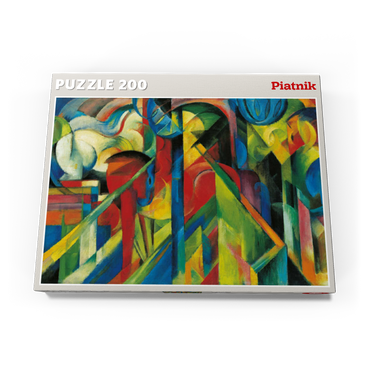 Darstellung des Puzzle Motivs Piatnik: Stallungen 200 Puzzle Schachtel Ansicht3