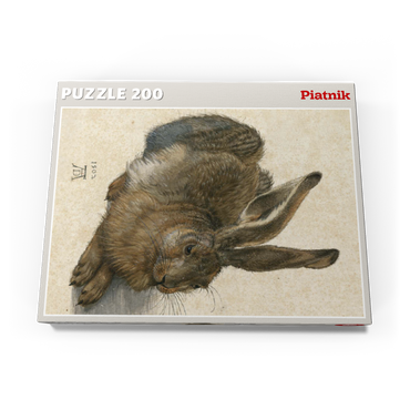 Darstellung des Puzzle Motivs Piatnik: Hase 200 Puzzle Schachtel Ansicht3