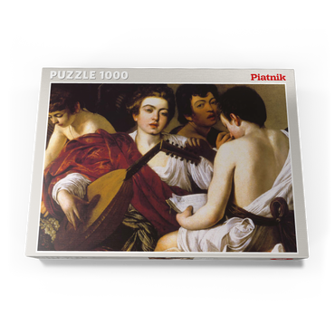 Darstellung des Puzzle Motivs Piatnik: Die Musiker 1000 Puzzle Schachtel Ansicht3