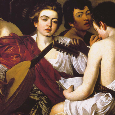 Darstellung des Puzzle Motivs Piatnik: Die Musiker 100 Puzzle 3D Modell