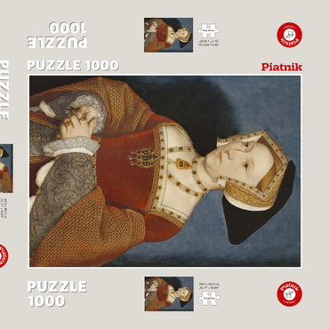 Darstellung des Puzzle Motivs Piatnik: Jane Seymour 1000 Puzzle Schachtel 3D Modell