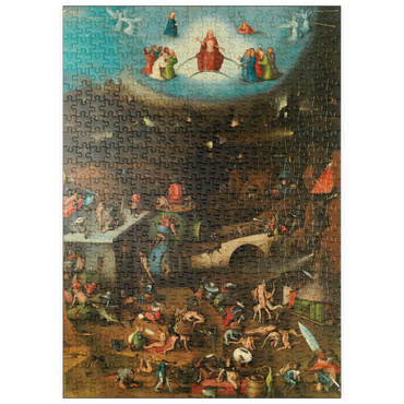 Darstellung des Puzzle Motivs puzzleplate Piatnik: Weltgerichtstriptychon 500 Puzzle