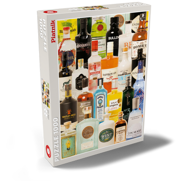 Darstellung des Puzzle Motivs Piatnik: Taste of Gin 1000 Puzzle Schachtel Ansicht2