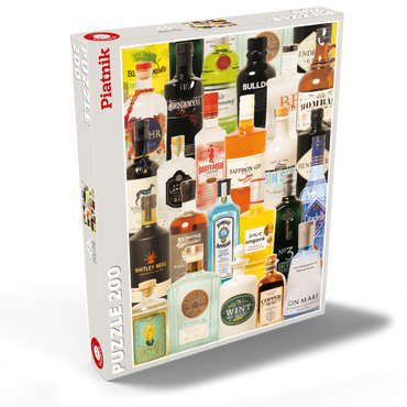 Darstellung des Puzzle Motivs Piatnik: Taste of Gin 200 Puzzle Schachtel Ansicht2