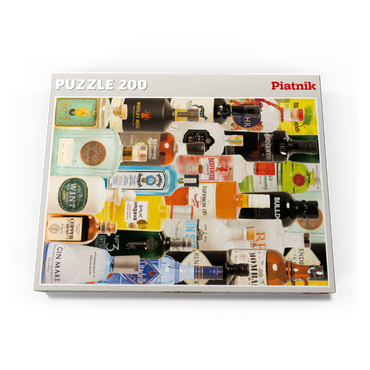 Darstellung des Puzzle Motivs Piatnik: Taste of Gin 200 Puzzle Schachtel Ansicht3