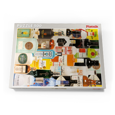 Darstellung des Puzzle Motivs Piatnik: Taste of Gin 500 Puzzle Schachtel Ansicht3