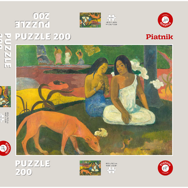 Darstellung des Puzzle Motivs Piatnik: Arearea 200 Puzzle Schachtel 3D Modell