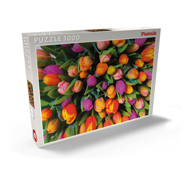 Darstellung des Puzzle Motivs Piatnik: Tulpen 1000 Puzzle Schachtel Ansicht2