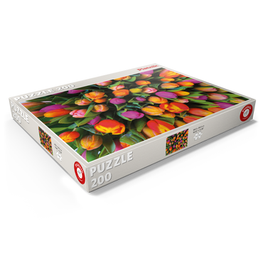 Darstellung des Puzzle Motivs Piatnik: Tulpen 200 Puzzle Schachtel Ansicht1