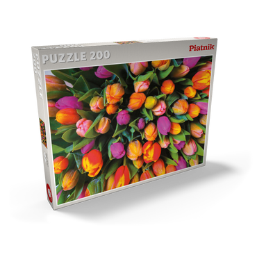 Darstellung des Puzzle Motivs Piatnik: Tulpen 200 Puzzle Schachtel Ansicht2
