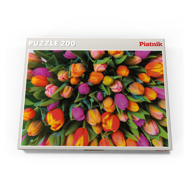 Darstellung des Puzzle Motivs Piatnik: Tulpen 200 Puzzle Schachtel Ansicht3