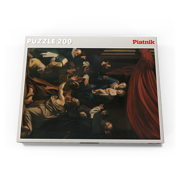 Darstellung des Puzzle Motivs Piatnik: Rosenkranzmadonna 200 Puzzle Schachtel Ansicht3