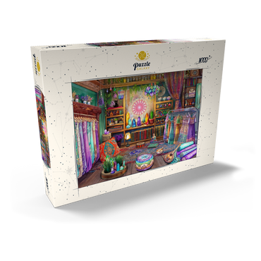 Darstellung des Puzzle Motivs Crystal Shop 1000 Puzzle Schachtel Ansicht2
