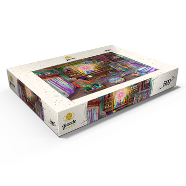 Darstellung des Puzzle Motivs Crystal Shop 500 Puzzle Schachtel Ansicht1