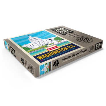 Darstellung des Puzzle Motivs Washington, DC: State Pride 200 Puzzle Schachtel Ansicht1