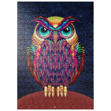 Darstellung des Puzzle Motivs puzzleplate Owl 2 200 Puzzle