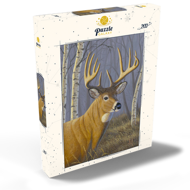 Darstellung des Puzzle Motivs Sunlit Whitetail 200 Puzzle Schachtel Ansicht2