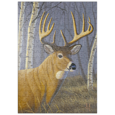 Darstellung des Puzzle Motivs puzzleplate Sunlit Whitetail 200 Puzzle