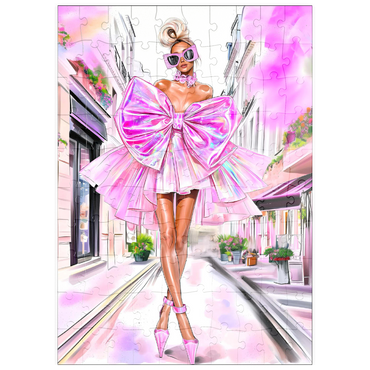 Darstellung des Puzzle Motivs puzzleplate Fashionista I 100 Puzzle