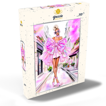 Darstellung des Puzzle Motivs Fashionista I 200 Puzzle Schachtel Ansicht2