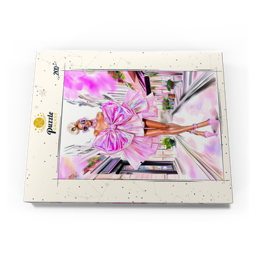 Darstellung des Puzzle Motivs Fashionista I 200 Puzzle Schachtel Ansicht3