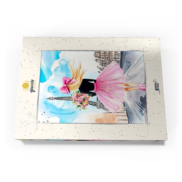 Darstellung des Puzzle Motivs Fashionista II 1000 Puzzle Schachtel Ansicht3