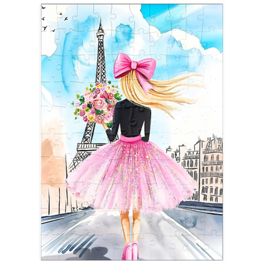Darstellung des Puzzle Motivs puzzleplate Fashionista II 100 Puzzle