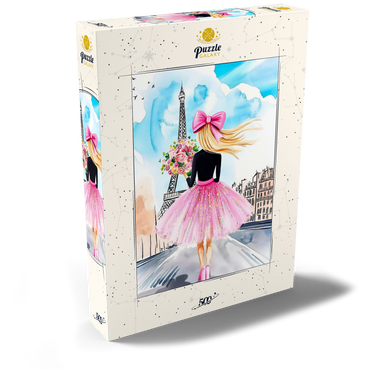 Darstellung des Puzzle Motivs Fashionista II 500 Puzzle Schachtel Ansicht2