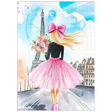 Darstellung des Puzzle Motivs puzzleplate Fashionista II 500 Puzzle