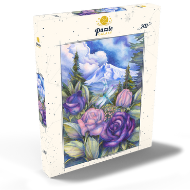 Darstellung des Puzzle Motivs Everything Is Roses 200 Puzzle Schachtel Ansicht2