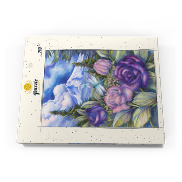 Darstellung des Puzzle Motivs Everything Is Roses 200 Puzzle Schachtel Ansicht3