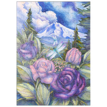 Darstellung des Puzzle Motivs puzzleplate Everything Is Roses 200 Puzzle