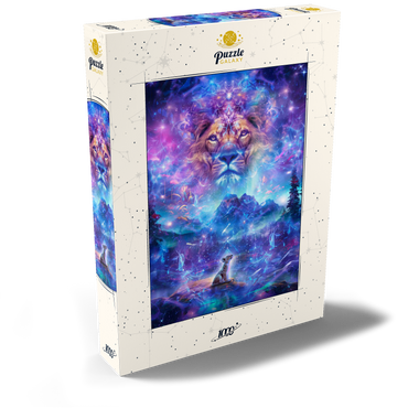 Darstellung des Puzzle Motivs Celestial Bond 1000 Puzzle Schachtel Ansicht2