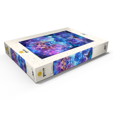 Darstellung des Puzzle Motivs Celestial Bond 500 Puzzle Schachtel Ansicht1
