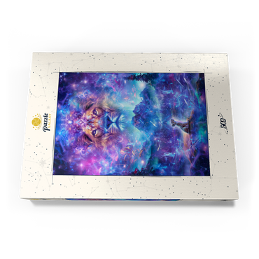 Darstellung des Puzzle Motivs Celestial Bond 500 Puzzle Schachtel Ansicht3