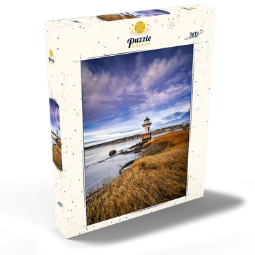 Darstellung des Puzzle Motivs Low Tide on the Kennebec 200 Puzzle Schachtel Ansicht2