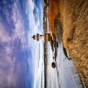 Darstellung des Puzzle Motivs Low Tide on the Kennebec 500 Puzzle 3D Modell