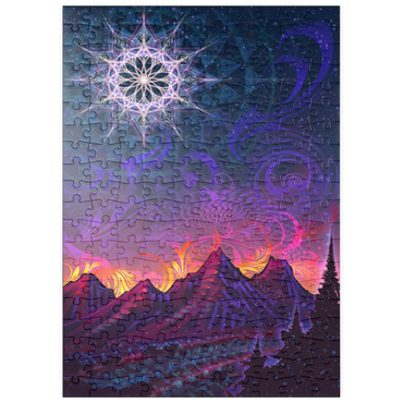 Darstellung des Puzzle Motivs puzzleplate Mycelia Luna 200 Puzzle